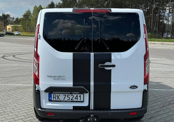 Ford Transit Custom cena 79900 przebieg: 245000, rok produkcji 2017 z Bełżyce małe 407